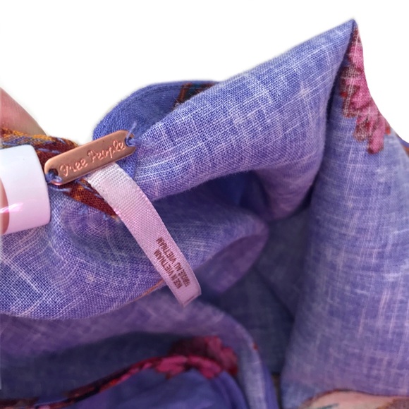 FREE PEOPLE • Summer In Tulum Floral Tunic Top - Picture 8 of 10